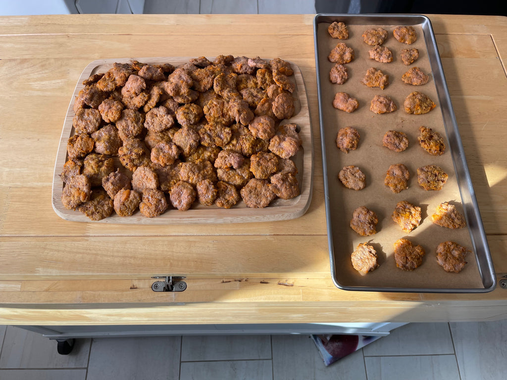 Apollo's Freeze Dried Doggie Treats: Ground Turkey & Sweet Potato Cookies